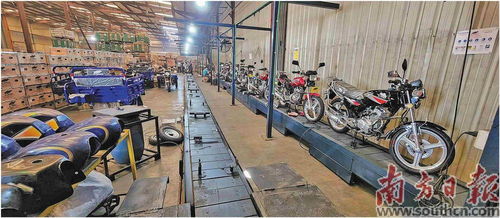 嘉納仕 在埃及造摩托